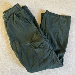oversized green cargos